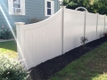 Vinyl fencing