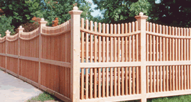 cedar fencing