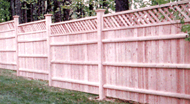 cedar fencing