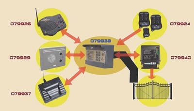wireless gate access